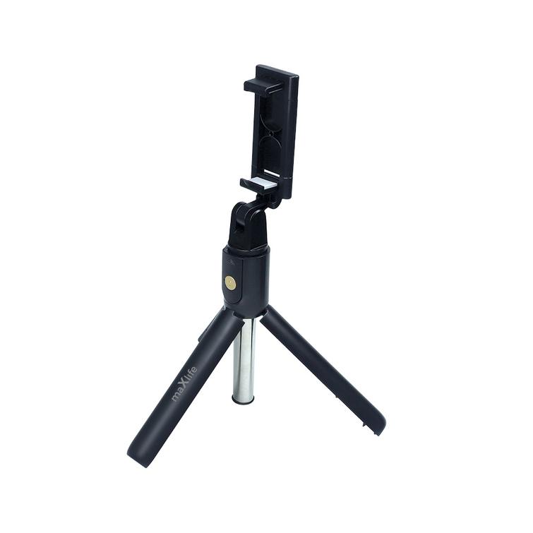 Maxlife Bluetooth-selfiekeppi jalusta MXST-100 musta