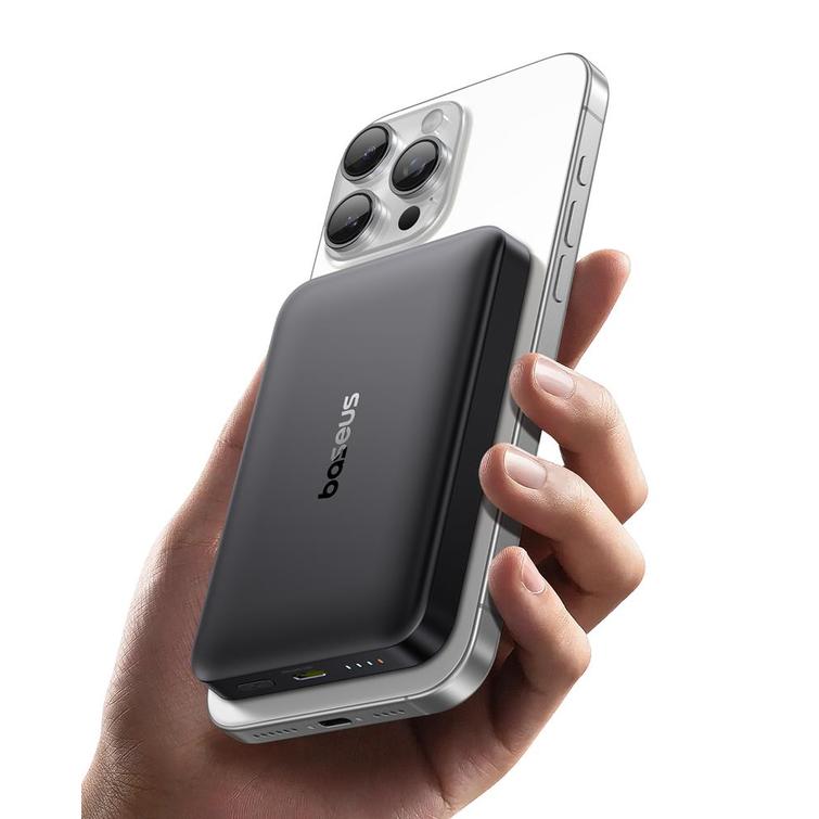 Baseus EnerFill FM12 Magneettinen Varavirtal&auml;hde 22.5W 10000mAh Musta