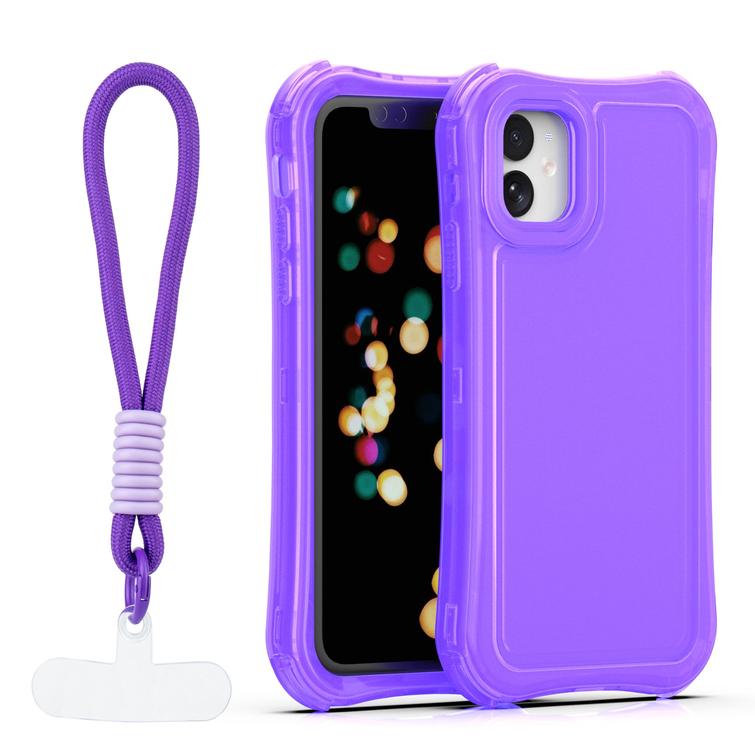Safepop case with strap for iPhone 11 purple
