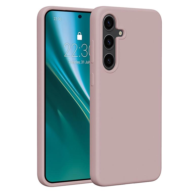 Etteri silikonikotelo Samsung Galaxy S24 Plus vaaleanpunaiselle