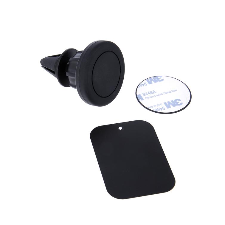 Maxlife auton pidike tuuletusritil&auml;&auml;n MXCH-12 magneettinen musta