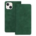 Smart Suede case for iPhone 13 6,1" green