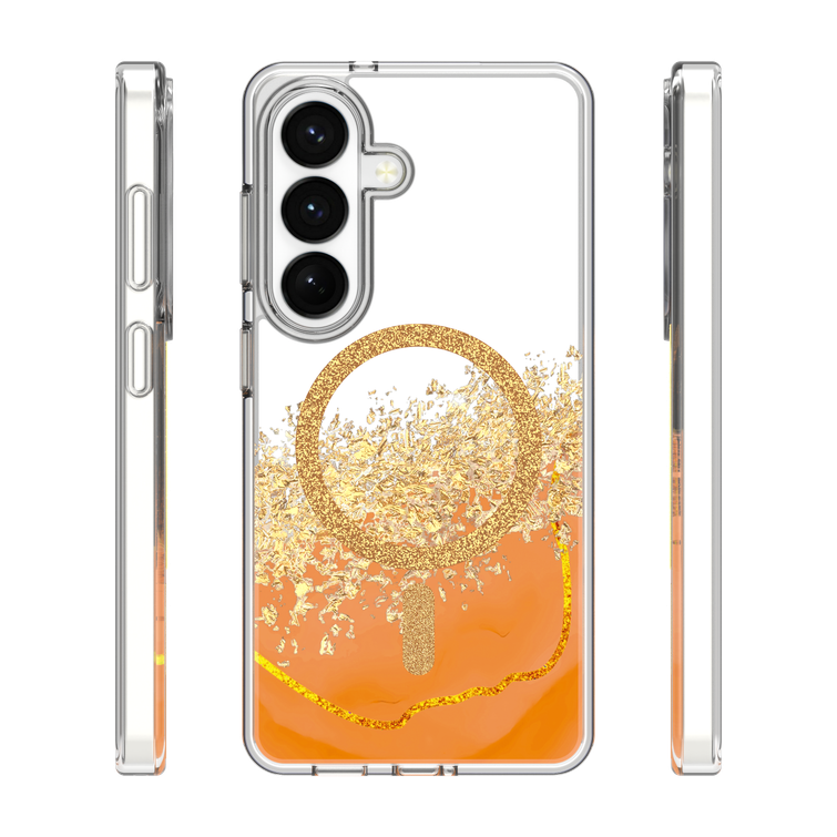Epoxy Mag case for Samsung Galaxy S24 / S25 orange