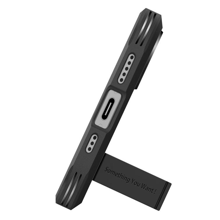 Spigen Tough Armor &rdquo;T&rdquo; Mag Magsafe -kotelo iPhone 17:lle, musta