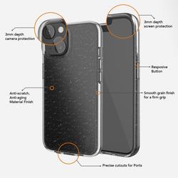 Ruma kuminen Vogue-suojakuori iPhone 13 Pro 6,1":lle, musta