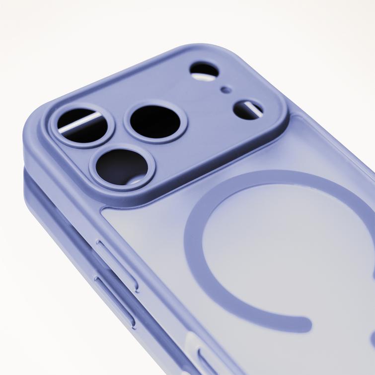 Mag Matt case for Samsung Galaxy S26 Plus light blue camera protection