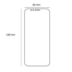 Karkaistu lasi 2,5D Huawei P10 Litelle