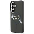 Karl Lagerfeld case IML KC Script MagSafe for Samsung Galaxy S26 black