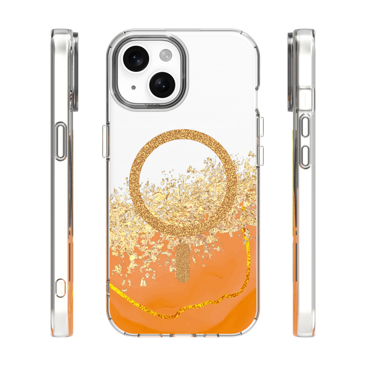 Epoxy Mag case for iPhone 15 6,1" orange