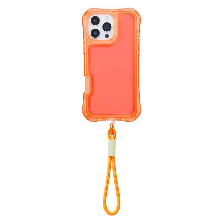 Safepop case with strap for Samsung Galaxy S24 / S25 orange