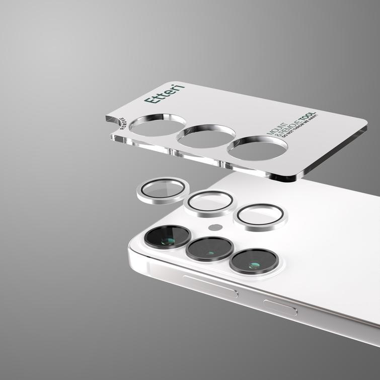 Etteri camera lens protector for Samsung Galaxy S26 silver
