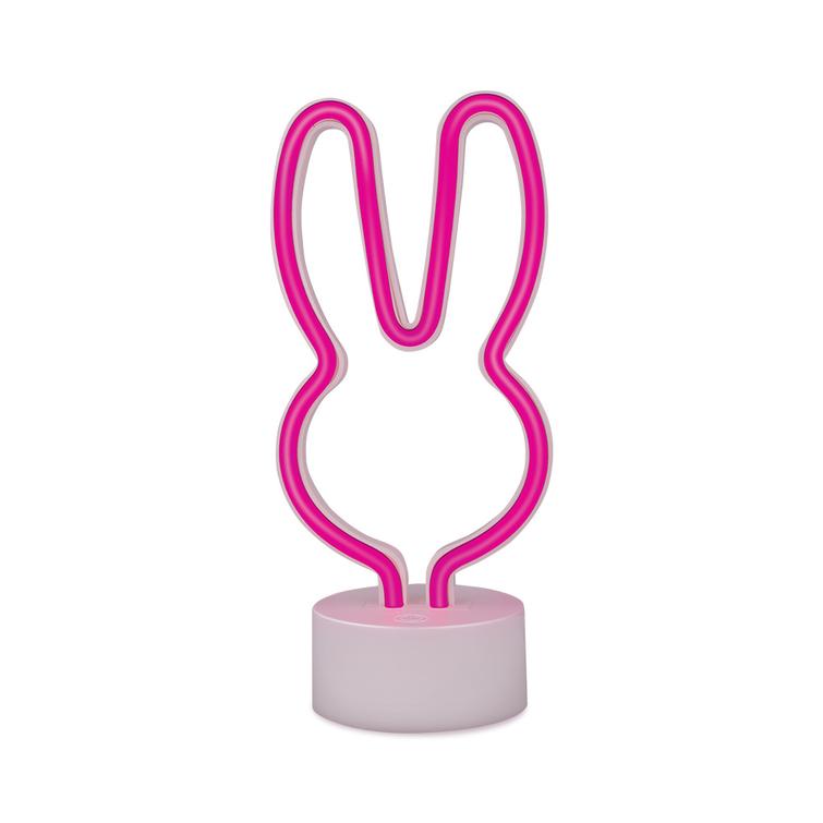 Neon-LED jalustalla BABBIT pinkki USB-C FSC-10 Forever Light