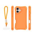 Safepop case with strap for iPhone 17 6,3" orange