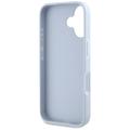 Guess Hardcase PU Grained Big 4G and Classic Logo -suojakuori iPhone 16 6,1":lle, sininen
