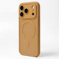 Mag Matt case for Samsung Galaxy S24 / S25 brown big hole