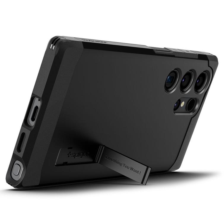 Spigen Tough Armor case for Samsung Galaxy S24 Ultra black