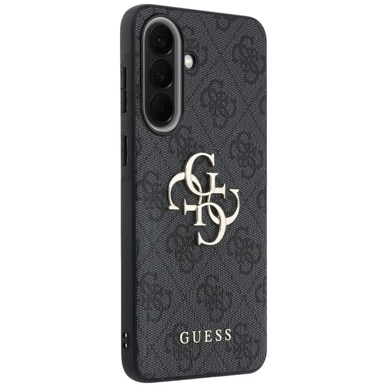 Guess HC PU 4G Big Metal Logo case for Samsung Galaxy A57 black