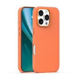 Etteri Elegant Mag kotelo iPhone 16 Prolle 6,3" oranssi