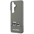 Karl Lagerfeld case IML Peekaboo Karl&Choupette MagSafe for Samsung Galaxy S26 black