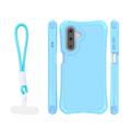 Safepop case with strap for Samsung Galaxy A17 4G / A17 5G / A26 5G blue