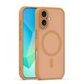 Mag Matt ruskea kamerasuojalla kuori iPhone 17 / 18 6,3'' -mallille