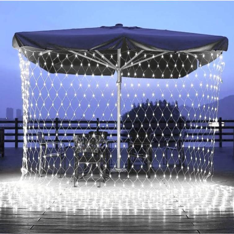 LED CURTAIN (120 LAMPS) 1,5M x1,5M COLD WHITE