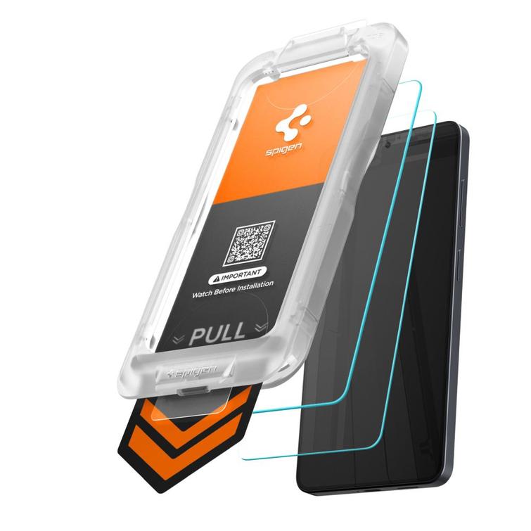 Spigen Tempered glass Glas.Tr "Ez Fit Pro" Hd 2-Pack for Samsung Galaxy S26+ clear