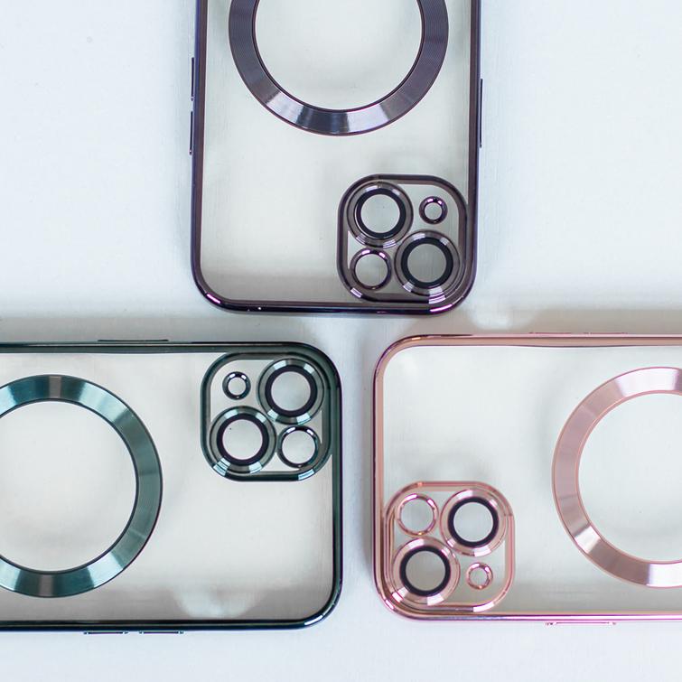 Color Chrome Mag -suojakuori Xiaomi Redmi 15 4G EU / 15 5G EU -puhelimelle (171,08 x 82,05 x 8,55) musta