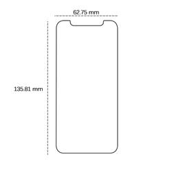 Karkaistu lasi 2,5D iPhone X / XS / 11 Prolle