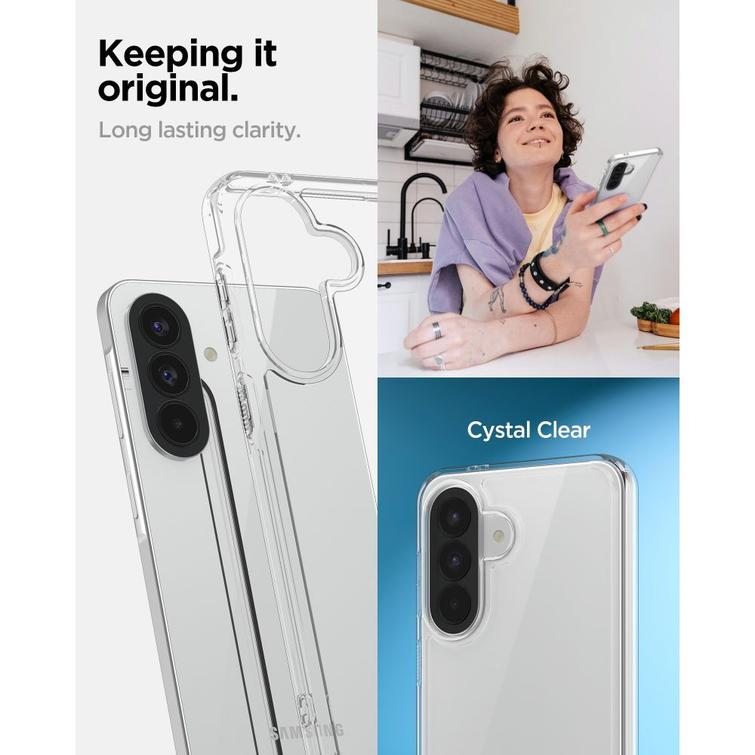 Spigen Ultra Hybrid case for Samsung Galaxy A57 5G crystal clear