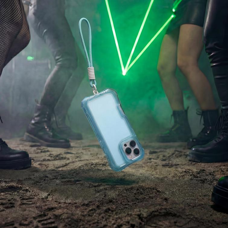 Safepop case with strap for iPhone 11 blue