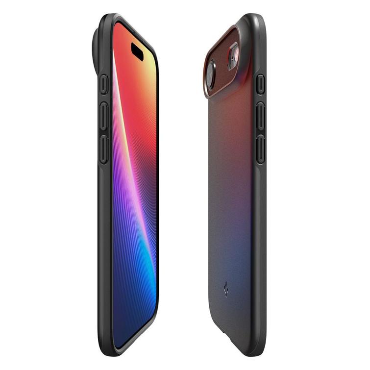 Spigen Thin Fit Mag Magsafe -kotelo iPhone 17 Airille, musta