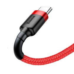 Baseus-kaapeli Cafule USB - USB-C 0,5 m 3A punainen