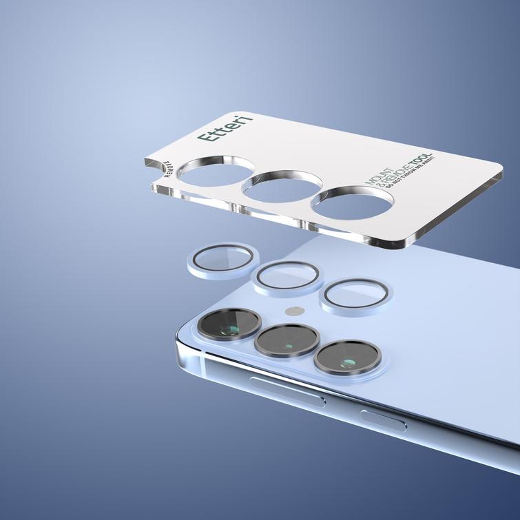 Etteri camera lens protector for Samsung Galaxy S26 blue