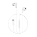 XO langalliset nappikuulokkeet EP84 USB-C Valkoinen