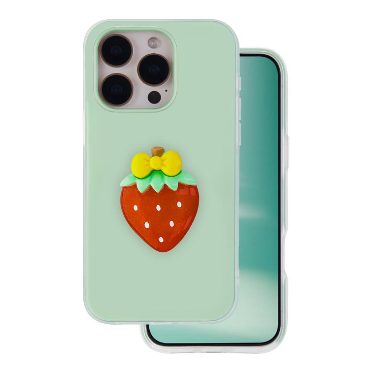 Fruit 2in1 case for iPhone 16 Pro 6,3" green