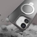 Etteri Matt Mag Ring suojakuori iPhone 16 Plus 6,7" harmaa