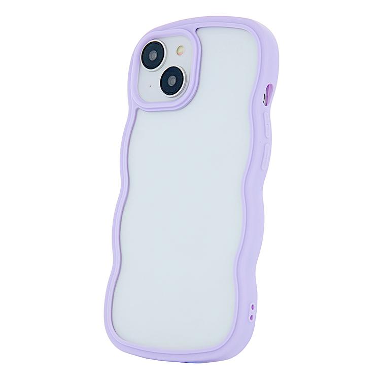 Wave case for iPhone X / XS purple