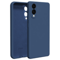 Etteri Silicone Mag -suojakuori Samsung Galaxy S25 Edgelle, tummansininen