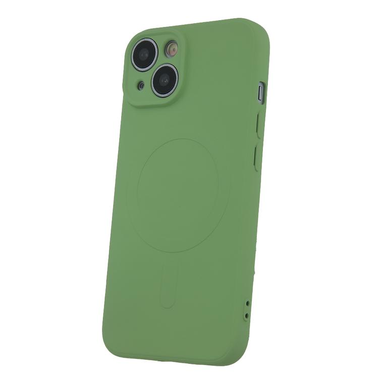 Simple Color Mag -kotelo iPhone 16e / 17e:lle, vaaleanvihre&auml;