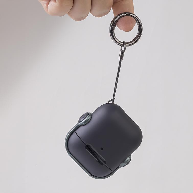 Kotelo Airpodeille / Airpods 2 -kuulokkeille, vihre&auml;