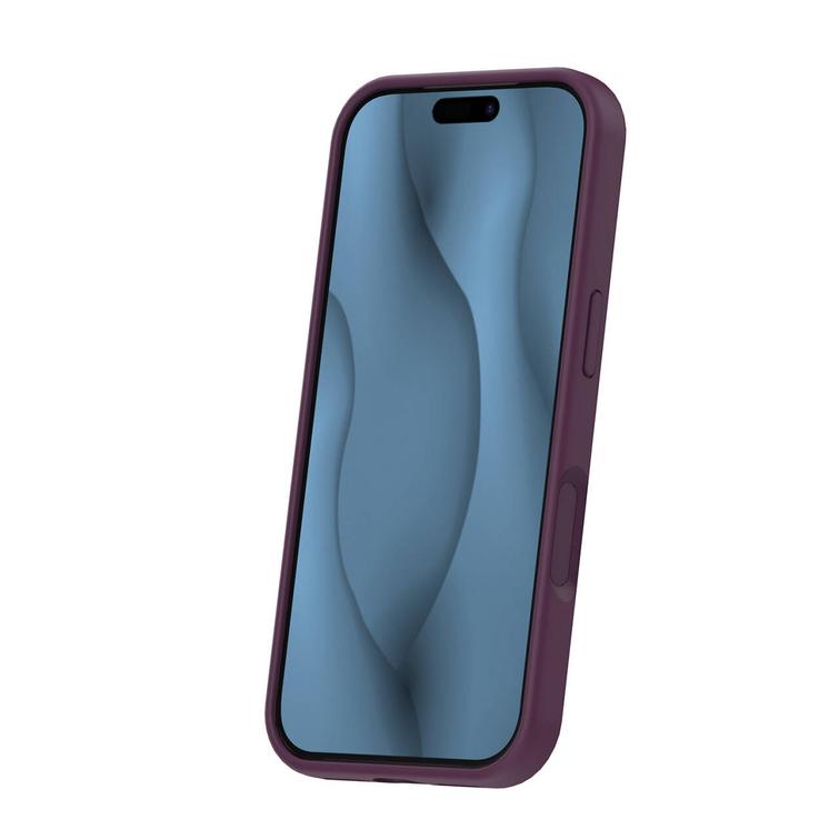 Silicone Thin Mag case for iPhone 17 Pro Max 6,9" / iPhone 18 Pro Max 6,9" dark cherry