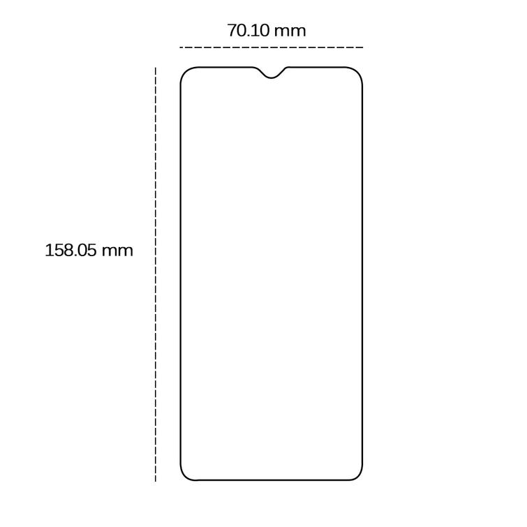 Karkaistu lasi 2,5D Samsung Galaxy A13 4G / A13 5G:lle
