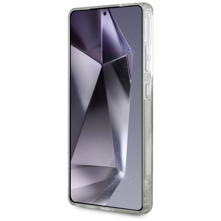 Karl Lagerfeld HC Magnetic IML Metal KC Heads -suojakuori Samsung Galaxy S25 Ultralle, valkoinen