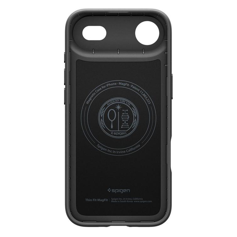 Spigen Thin Fit Mag Magsafe -kotelo iPhone 17 Airille, musta