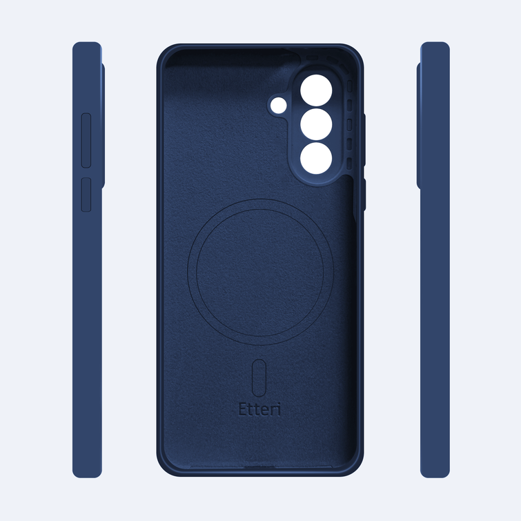 Etteri Silicone Mag kotelo Samsung Galaxy A57 5G tummansiniselle