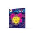 Neon ART LED PUNK TEDDY BEAR pink-yellow FLA01 Forever Light