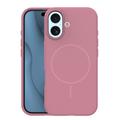 Silicone Thin Mag case for iPhone 17 / 18 6,3" rose