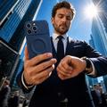 Luxgrip Mag case for iPhone 16 Pro Max 6,9" dark blue