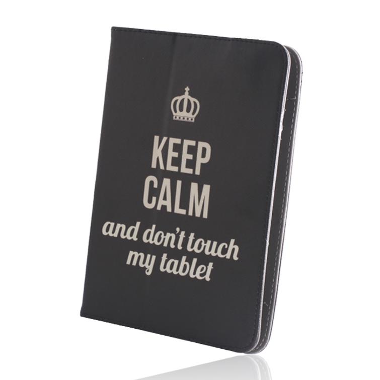 Yleisk&auml;ytt&ouml;inen Keep Calm -suojakotelo tabletille 9&ndash;11 tuumaa (P 27 x L 20 cm)